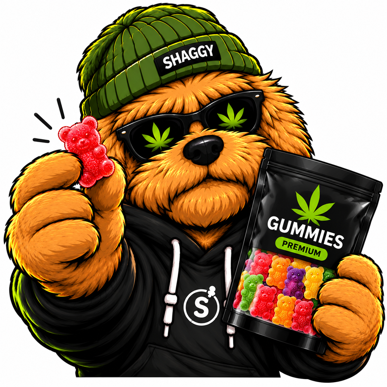 Comestibles Shaggy Puff